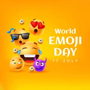 World Emoji Day graphic