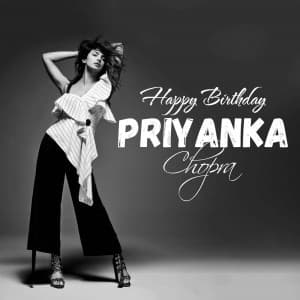 Priyanka Chopra Birthday graphic