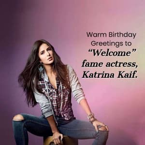 Katrina Kaif  Birthday post