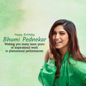 Bhumi Pednekar Birthday post