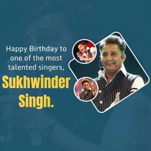 Sukhwinder Singh Birthday creative image