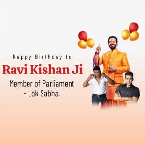 Ravi Kishan Birthday post