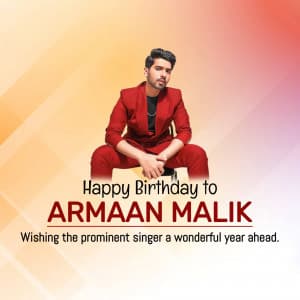 Armaan Malik Birthday video