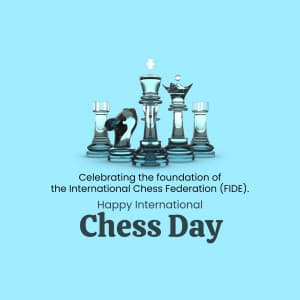 International Chess Day creative image