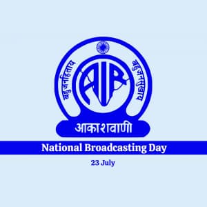 National Broadcasting Day creative image