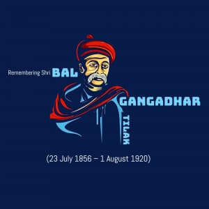 Bal Gangadhar Tilak Jayanti ad post