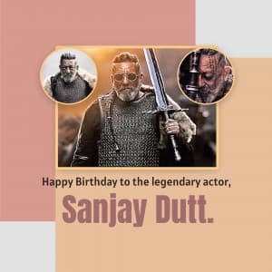 Sanjay Dutt Birthday video