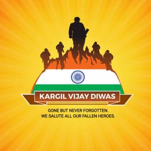 Kargil Vijay Diwas creative image