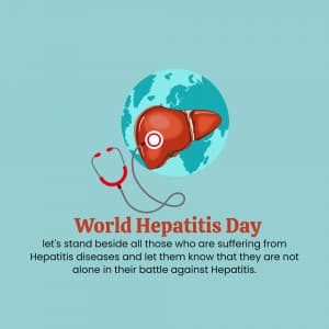 World Hepatitis Day ad post