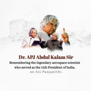 Dr APJ Abdul Kalam Punyatithi Instagram Post