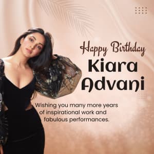 Kiara advani birthday image