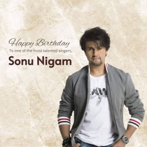 Sonu Nigam Birthday Instagram Post