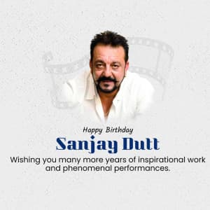 Sanjay Dutt Birthday post