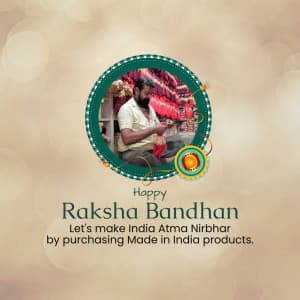 Vocal For Local Raksha Bandhan event poster