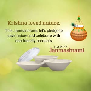 Eco-Friendly Janmashtami post