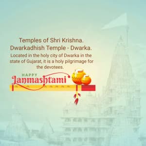 Temples of Shri krishna post