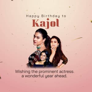 Kajol Birthday video