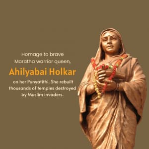 Ahilyabai Holkar Jayanti Instagram Post