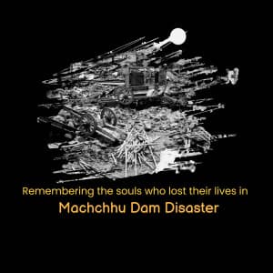 Machchhu Dam Disaster Remembrance Day graphic