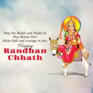 Randhan Chhath event poster