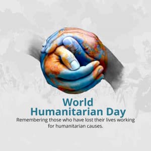 World Humanitarian Day creative image
