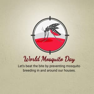 World Mosquito Day illustration