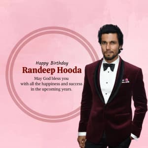 Randeep Hooda Birthday post