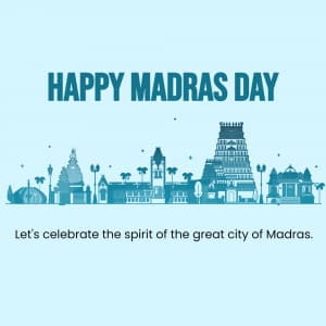 Madras Day creative image