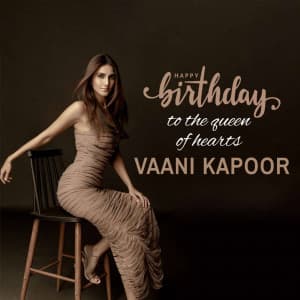 Vaani Kapoor Birthday video