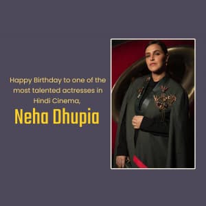 Neha Dhupia Birthday video