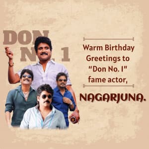 Akkineni Nagarjuna Birthday video