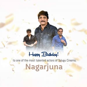 Akkineni Nagarjuna Birthday image