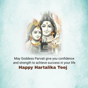 Hartalika Teej event poster