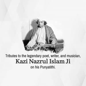 Kazi Nazrul Islam Punyatithi poster