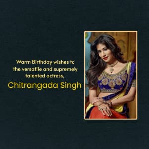 Chitrangada Singh Birthday graphic