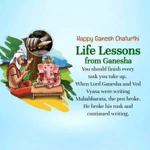 Life Lessons from Ganesha poster