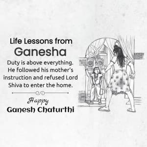 Life Lessons from Ganesha event poster