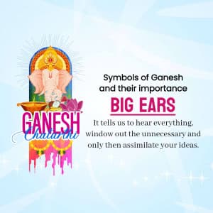 Symbols of Ganesh and their importance event poster