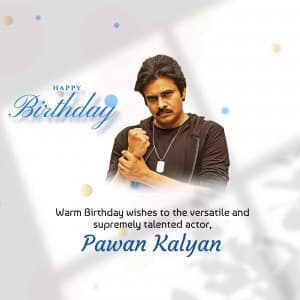 Pawan Kalyan Birthday banner