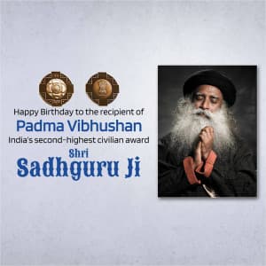 Jaggi Vasudev Birthday video