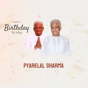 Pyarelal Ramprasad Sharma Birthday video