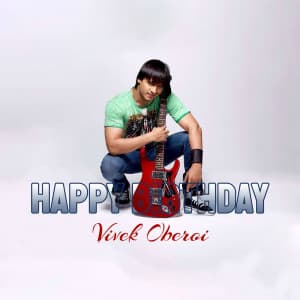 Vivek oberoi birthday event advertisement