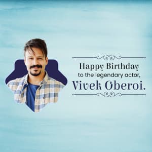 Vivek oberoi birthday illustration