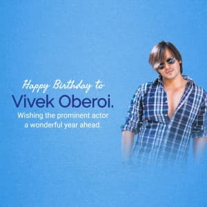 Vivek oberoi birthday graphic