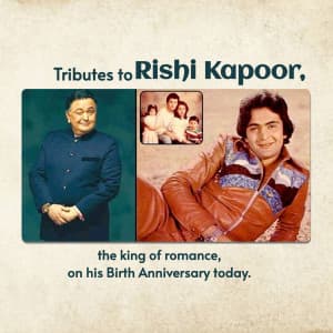 Rishi Kapoor Jayanti banner