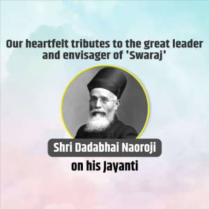 Dadabhai Naoroji Janm Jayanti image