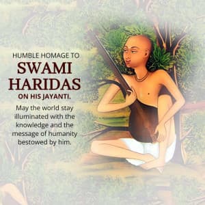 Swami Haridas Jayanti video