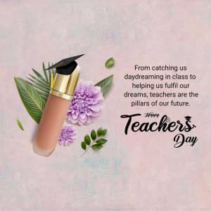 Teachers' Day Facebook Poster