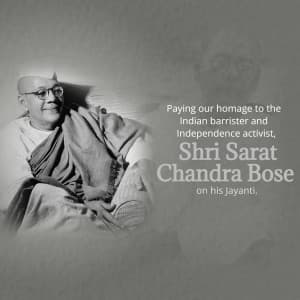 Sarat Chandra Bose Jayanti video