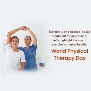World Physical Therapy Day ad post